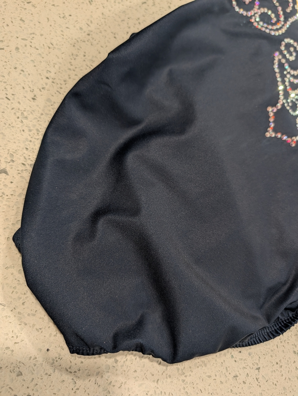 ATHLETE WORN Ozone gymnastics Leotard AM Medium SWAROVSKI Elite Competition Team - Picture 9 of 17